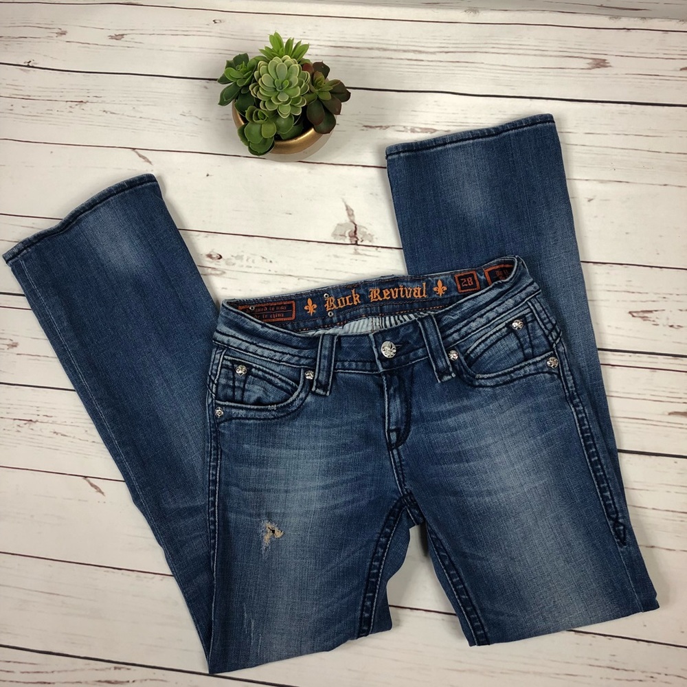 SOLD •| ⚜️Rock Revival ⚜️Jeans